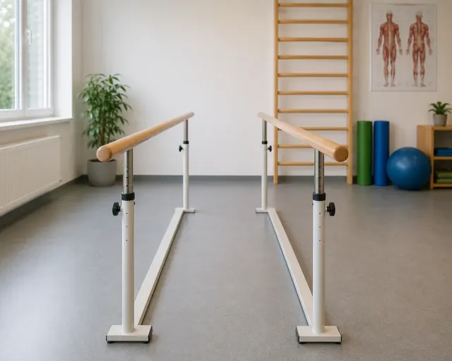 Höhenverstellbarer Laufbarren für das Gehtraining